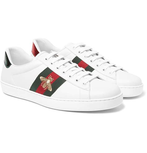 men all white gucci shoes|white Gucci sneakers for men.